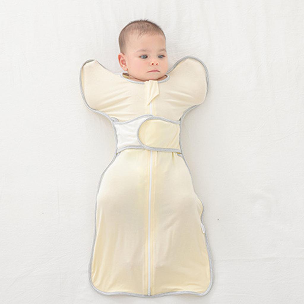 Wickeltücher für Neugeborene von 0–9 Monaten, Übergangs-Wickelsack für Neugeborene, Frühchen, mit Reißverschluss, Schlafsack für Kleinkinder, 1,0 TOG, Schlafsack für Babys, groß