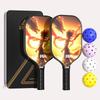 Peak Fiberglass Pickleball Racket for Adults & Kids - Professional Grade