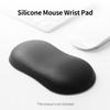 Soft Silicone Mouse Wrist Pad Mice Wrist Rest Ergonomic Silicone Wrist Support Mouse Pad Hand Pillow Cushion Black