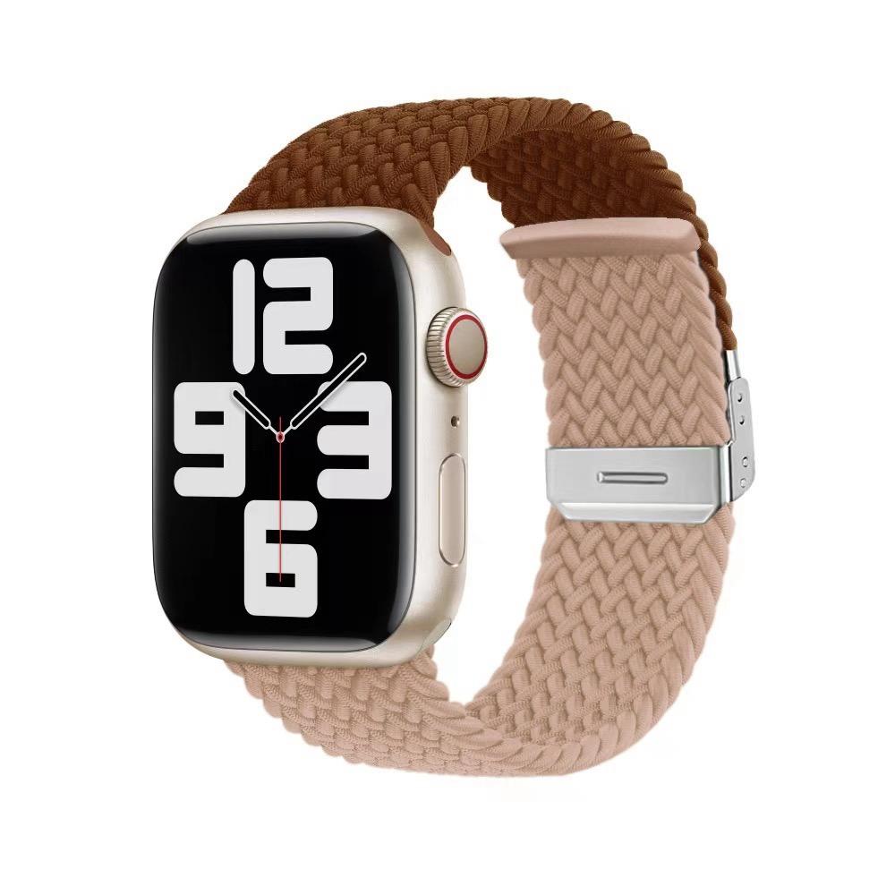 Braided Solo Loop Strap For Apple Watch Band 44mm 40mm 45mm 41mm 42mm Elastic Nylon Correa Bracelet iWatch Series 4 5 Se 6 7 3 8