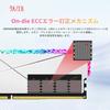 JAZER DDR5 32GB 6000MHz Desktop PC Memory Compatibility RGB Series DDR5 16GB x 2 Supports Intel XMP AMD Memory 288Pin CL38 Guaranteed, 3.0, EXPO, 1.3V