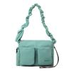 Neuer Design-Sinn einfache Damen-Tasche plissiert lässig vielseitig Nische Schulter Achseltasche