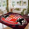 Sunderland Design Crystal Velvet Rug Soft Decorative Mat for Bedroom Entrance