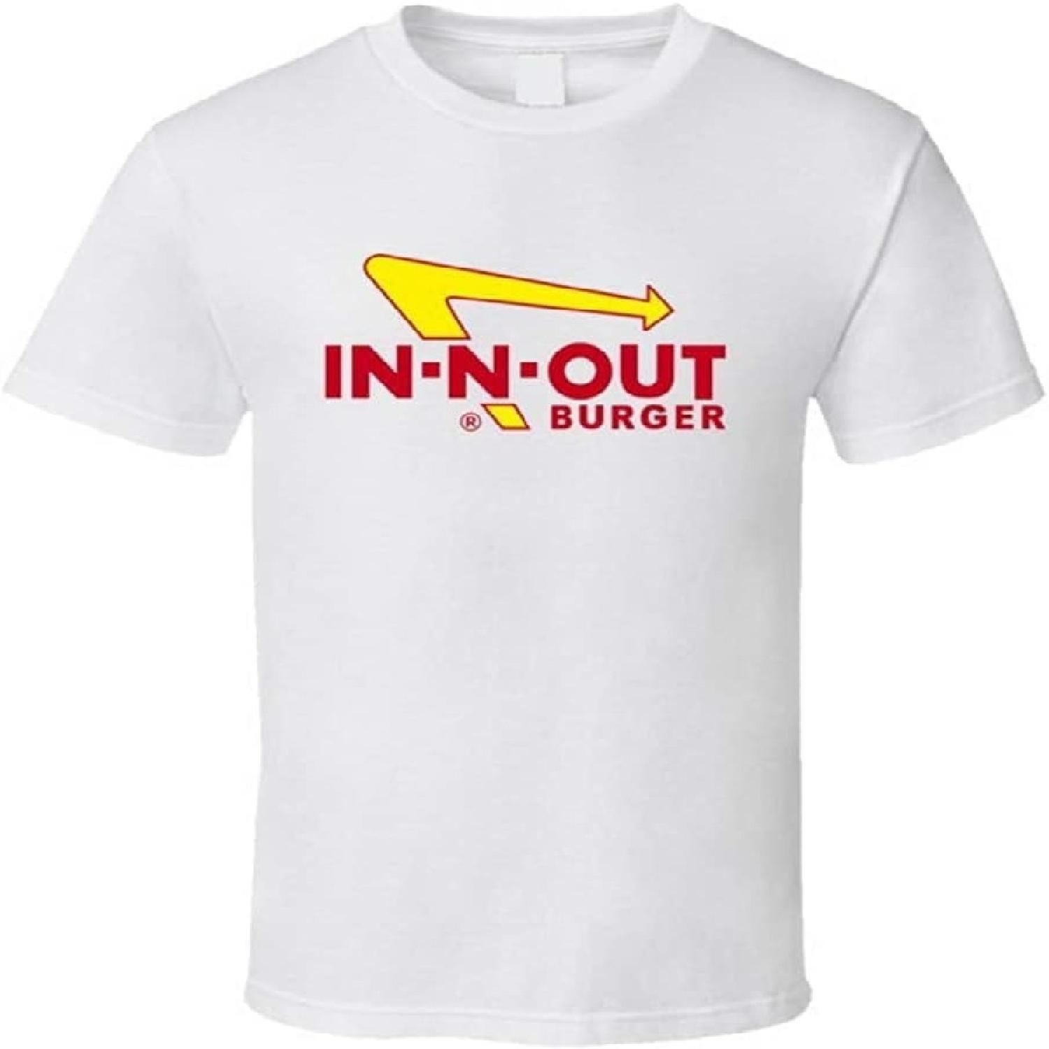 in-N-Out Burger Fast Food T Shirt White S