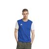 adidas T Shirts Men's Blue White Crew Neck Moderate Straight Fit DP3231