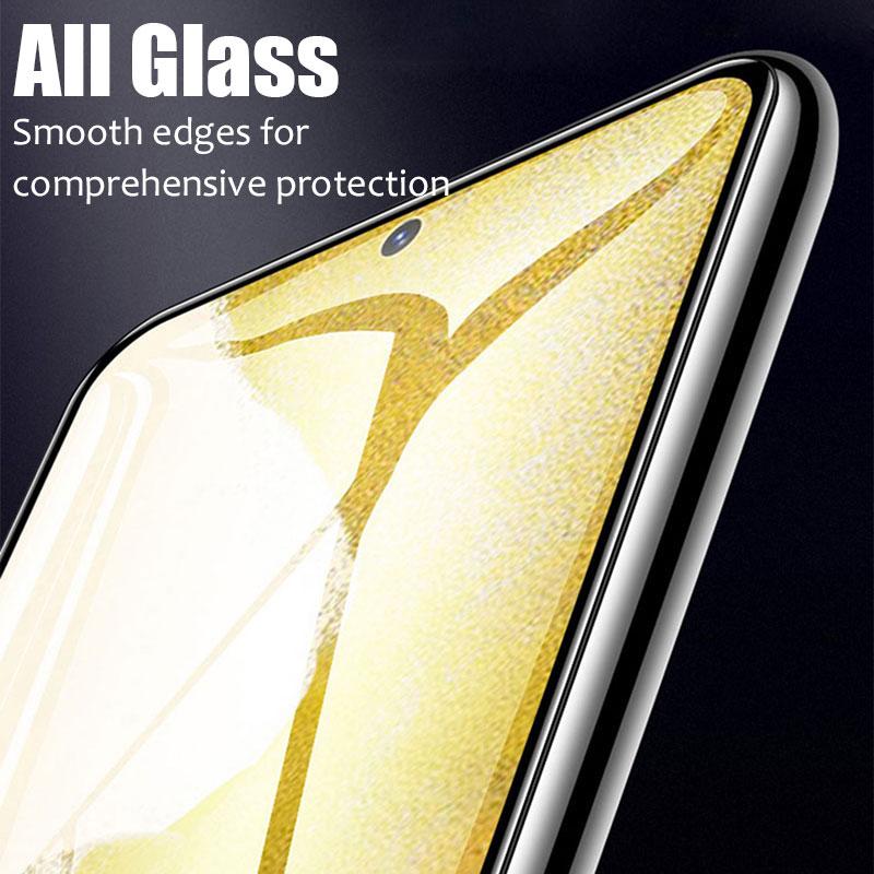 3Pcs Protective Glass For Samsung Galaxy S24 S23FE S22 S21 Plus Screen Protector For Samsung A14 A24 A34 A54 A05S A35 A55 Glass