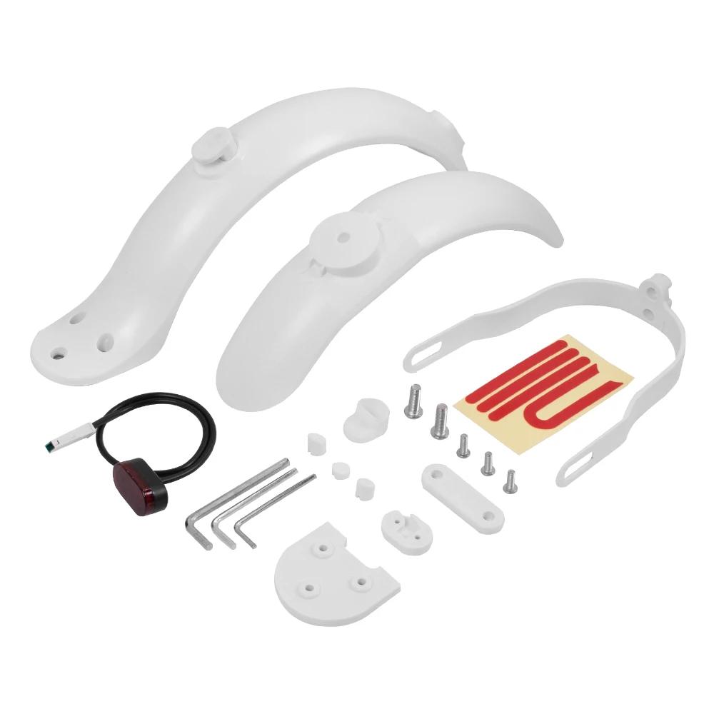 Wysokość błotnika Podkładka/ Wspornik wsporczy błotnika ze śrubami gumowymi z nakładką na światło tylne do hulajnogi elektrycznej Xiaomi M365 Pro 1S Zestawy błotnika tylnego koła