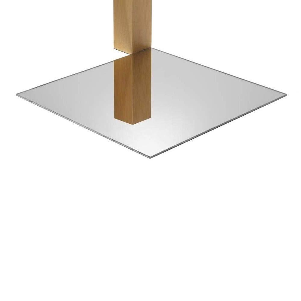 Gold/Silver Mirror Acrylic Plexiglass Sheets Plexi Glass for Signs,DIY Display Projects,Crafts,Wedding Sign,Photography Board