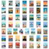 World Travel Famous City Stickers Scenery Diy Kids Toys Gift Decorative Decal For Journal Scrapbook Laptop Luggage Waterproof