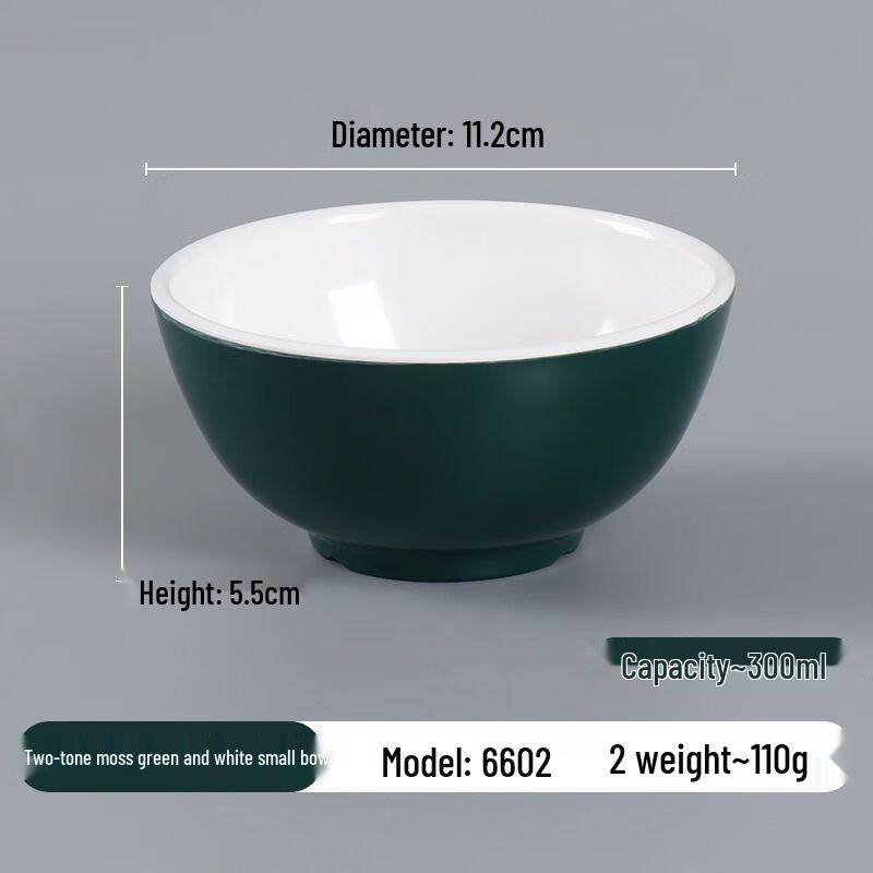 HEERLI A8 Melamine Round Soup Bowl