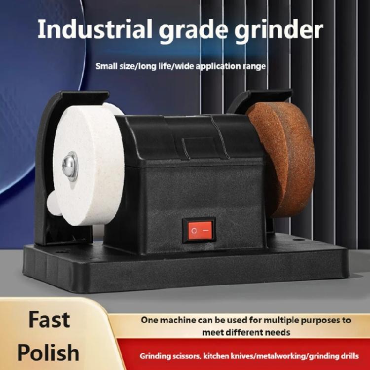 Desktop Grinder 100W Power Stepless Variable Speed For Professional Metal Polishing Wood Carving DIY Projects