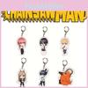 Unique Chainsaw Man Keyring Double Sided Printing Acrylic Key Chain Gift