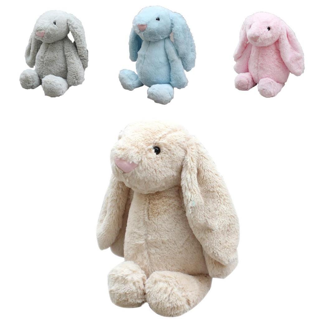 Žavingai minkštas 40 cm mielas zuikio pliušinis žaislas Rabbit Vaikams Puiki dovana arba dekoracija