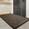 Non-slip Indoor Doormat Rubber Mat Scraper Dustproof Dirt Resistant Home Essential Durable Rubber Mat