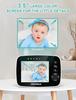 Camera Moniteur Vidéo Bebe Surveillance sans Fil Écran de 3,5" LCD Caméra