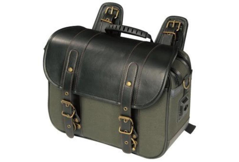 

HB Single Saddle Bag M Cotton Khaki W32XD14XH24cm RA1026 ROUGH&ROAD