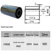 Double Row Nylon Support Wheel for Conveyor Systems