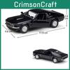 Car Alloy Model Ford Mustang With Inertia Control Design For Play And Display