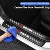Universal 3D Carbon Fiber Car Door Sill Protector Stickers For Mazda 3 6 CX5 2 CX3 CX9 MX5 RX8 Axela Demio Atenza MS