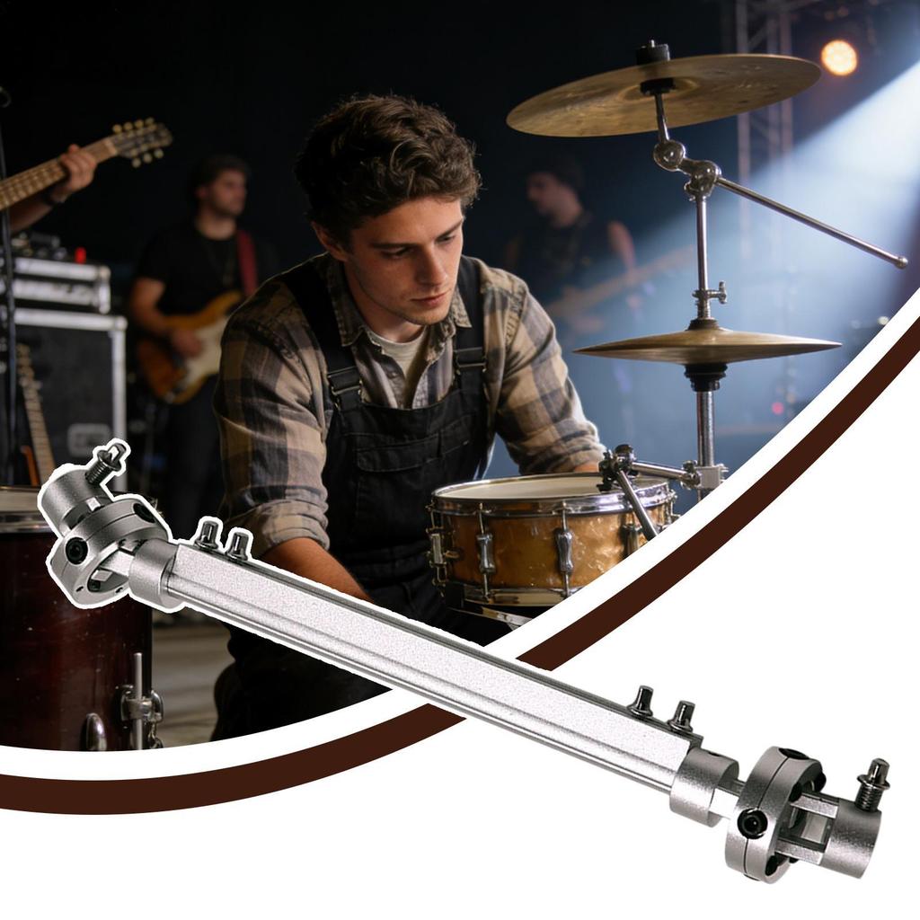 Drum Pedal Drive Shaft Kick Instrument Rod Alloy Drum Pedal Linkage Connector For Studio Recording Drumming Practice Kick