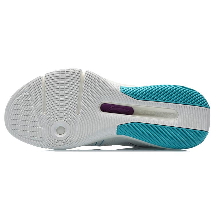 New LiNing 937 Cushioning Anti Slip And Wear Resistant High Top Basketball Shoes Unisex White ABPR011-2