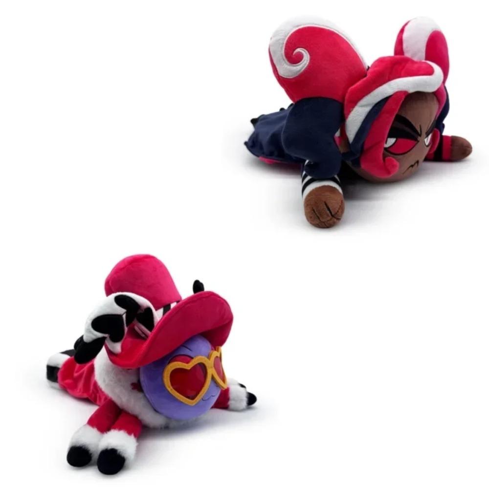 2026 Peluche Caldo Hazbin Hotel Vox Val Velvette 3V Peluche Carino Accessori Anime Peluche Cuscino Morbido Bambola Giocattolo Regalo Per Bambino