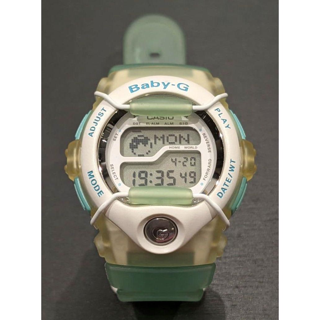 Casio BGT-100F-3AT Tripper Baby-G Battery replaced Used