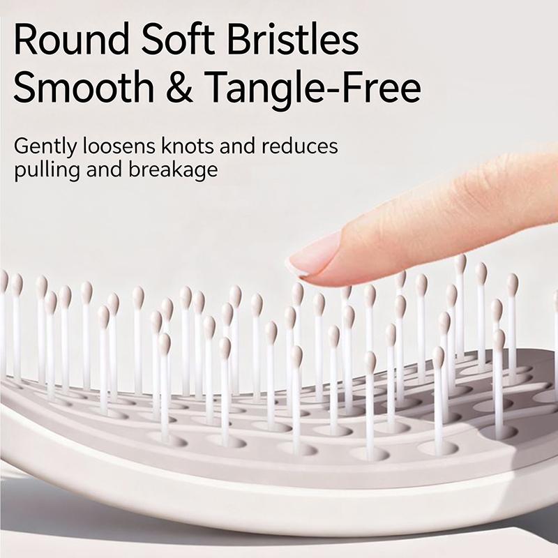 Anti Static Massage Comb Self Cleaning Hair Brush Cleaning Net Cover Hair Brush Salon Hair Massage Scalp Comb Air Cushion Brush