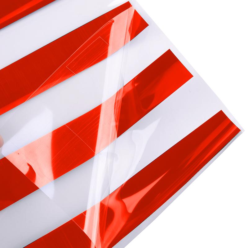 Universal 1 Pair Car Truck Body Hood Stripe Decal Decoration Graphic Sticker Red Vinyl