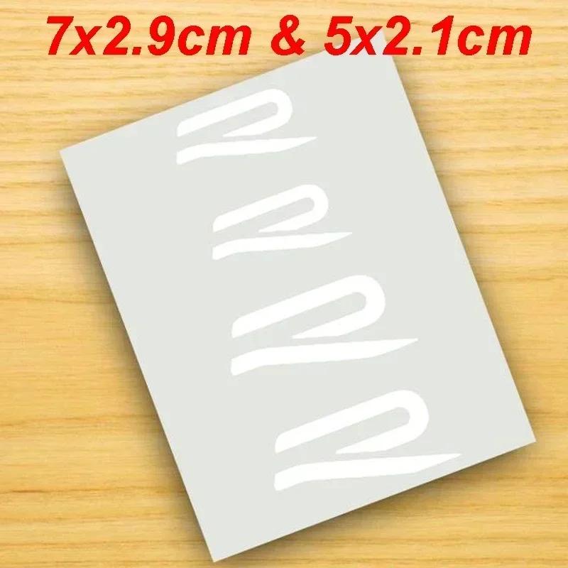 2026 Hot For VOLKSWAGEN VW 4Pcs Car Caliper Stickers Brake Wheel Hub Decals for Volkswagen VW GTI Rline Polo Golf Passat Tiguan 