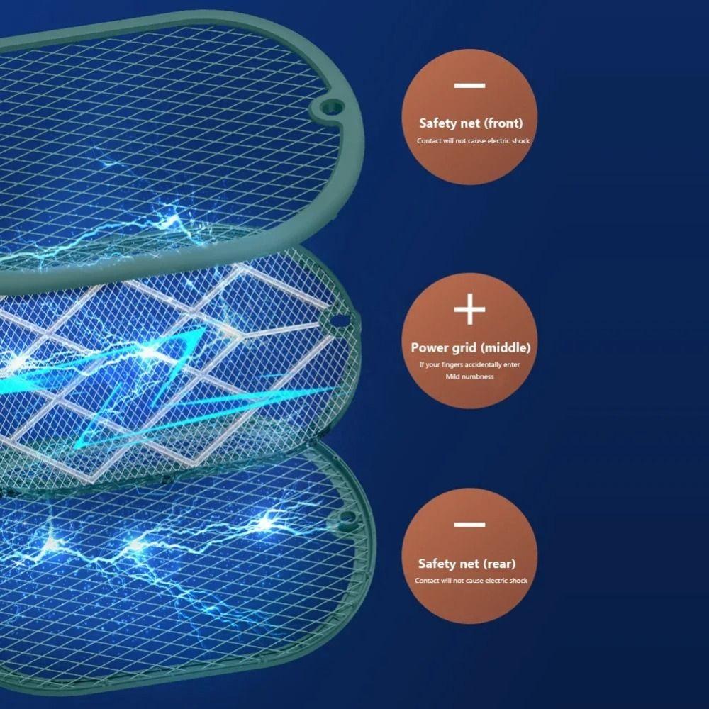 Multi-scenario Electric Mosquito Killer USB Rechargeable Mosquito Racket