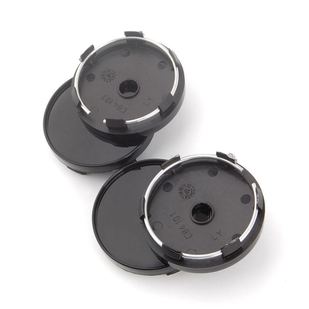 4 Adet 60mm Jant Göbek Kapakları Jant Göbek Kapakları Yedek 55mm Bijon Aralığı