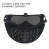 Steampunk Rivet Mask Scary Horror Half Face Mask for Masquerade Halloween Party Cosplay Costume Prop