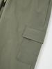 IKALOOK Stretch Elastic Cargo Jogger Pants Dpt128