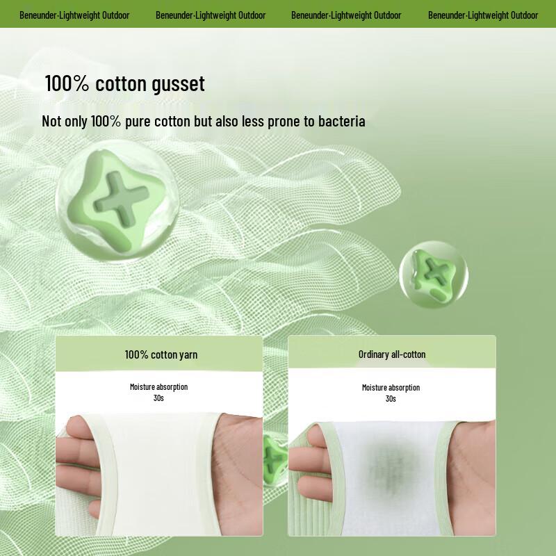 Beneath Women's Antibacterial Cotton Underwear 3-Pack