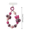 Bowknot Hairball Phone Hanging Chain Anti-lost Girls Phone Pendant  Female Lady Girl