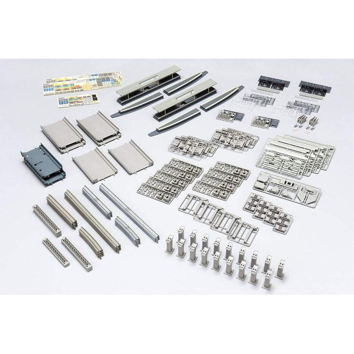 TOMIX N Gauge Elevated Double-Track Station Set Rail Pattern HB-B 91043 15 x 50 x 33 cm