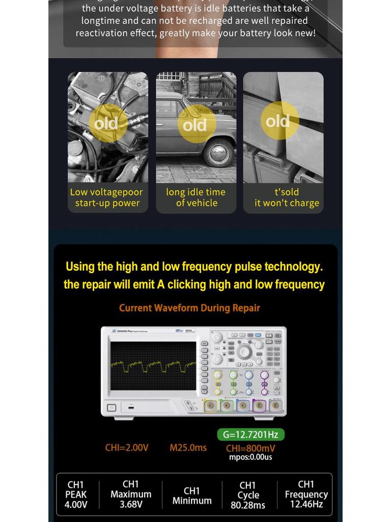 12V 6A Car Battery Charger