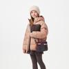 Tanboer Kids' Hooded Color-Block Short Puffer Down Jacket