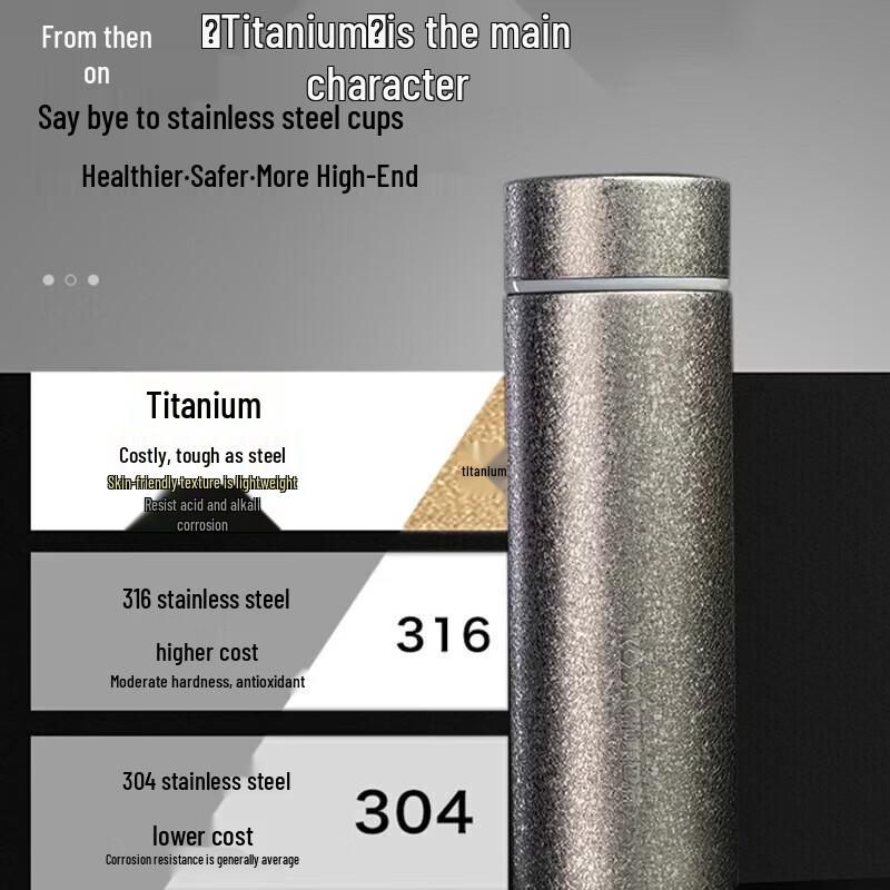 KOBACH Smart Titanium Insulated Cup
