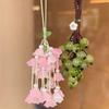 Grape Pendant Lily Of The Valley Diy Craft Kit Fresh And Cute Phone Charm Bag Charm Creative Keychain