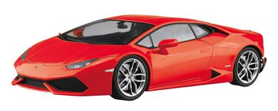 Model AOSHIMA Prepainted Model Series 2014 Lamborghini Huracan Red Painted Plastic Model 1/24 04-C