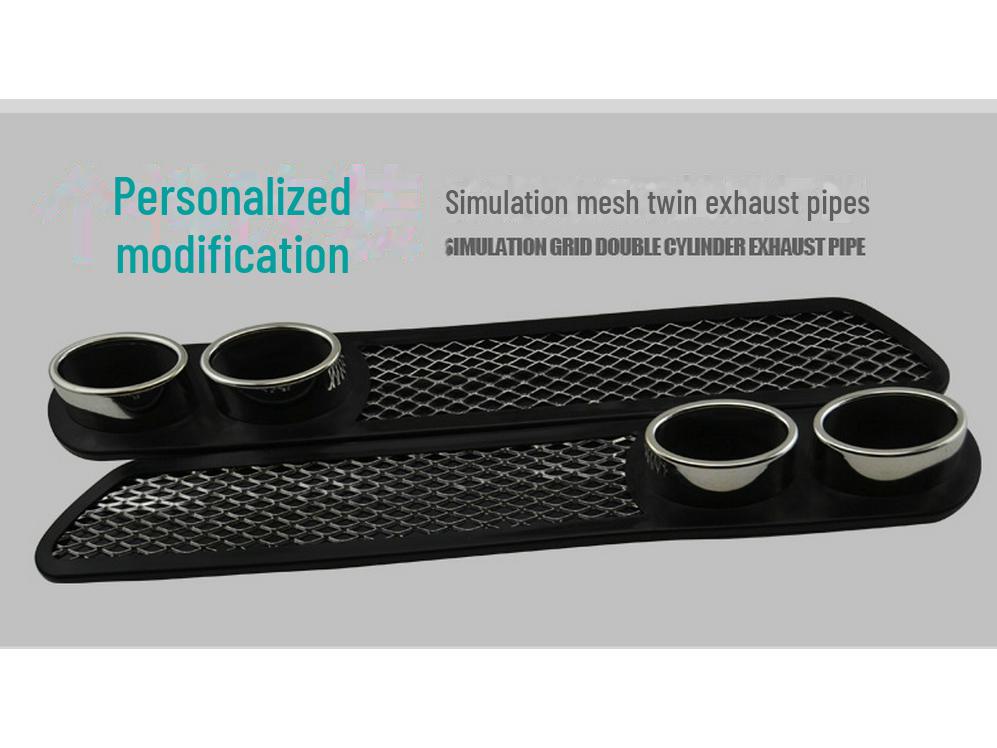 Car Decorative Fake Air Vents & Exhaust Pipe Modifications