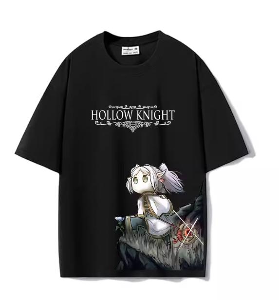 

2026 SpringSummer The Fallen Flavia Hollow Knight GenderNeutral Mens and Womens Matching ShortSleeved TShirt S