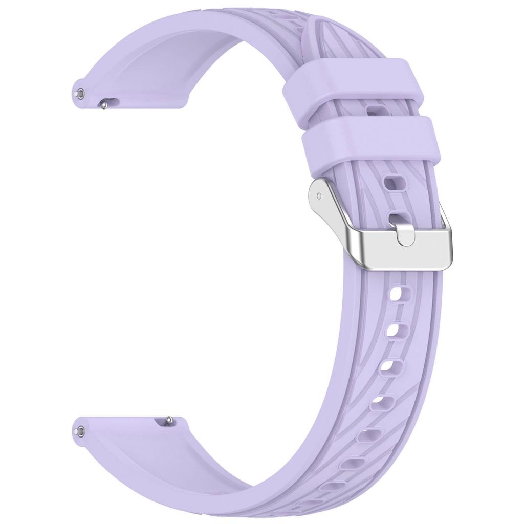1Pc 18mm Silicone Watch Band Compatible with Garmin Vivoactive 4S/Vivomove 3S/Venu 3S 41mm/Venu 4 41mm/Venu 2S/Forerunner 255S/265S, Soft Sport Strap