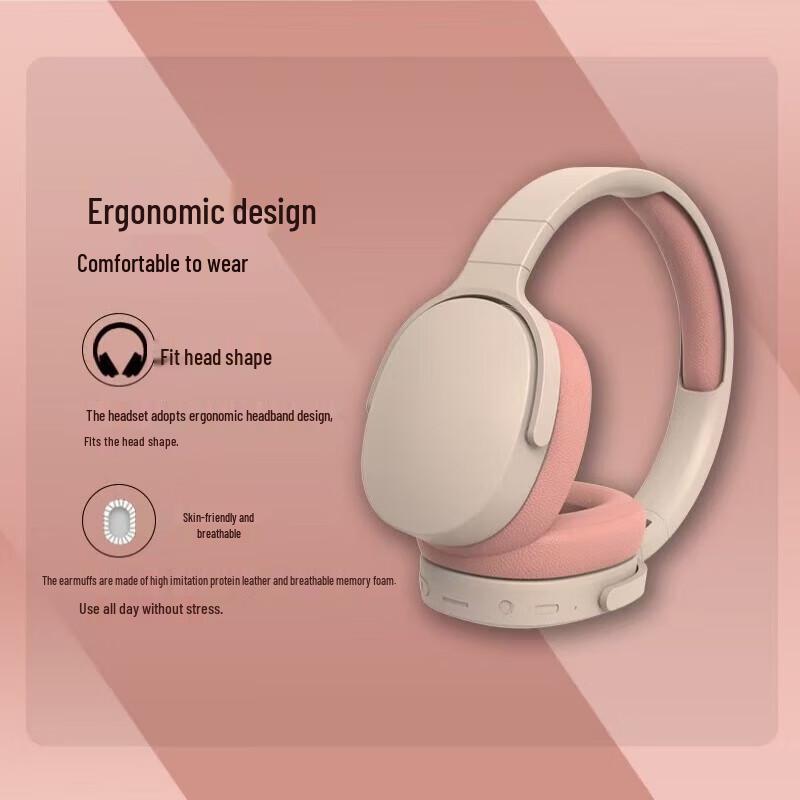 Heavy Bass Wireless Over-Ear Gaming Headphones P2961 with High Sound Quality for Mobile, Gaming & Music