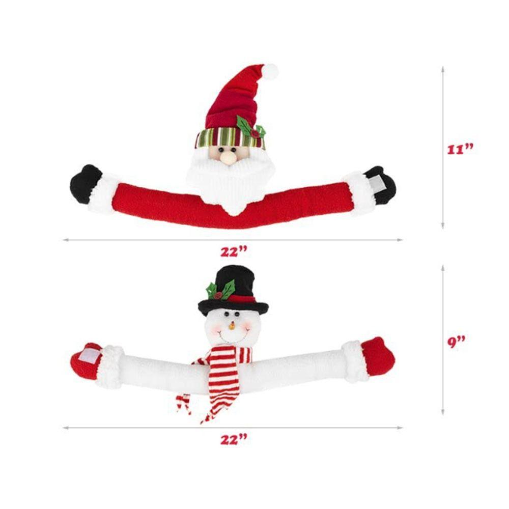 New Snowman Curtain Clasp Santa Claus Easy to Use Band Tiebacks Durable Curtain Clip Holders