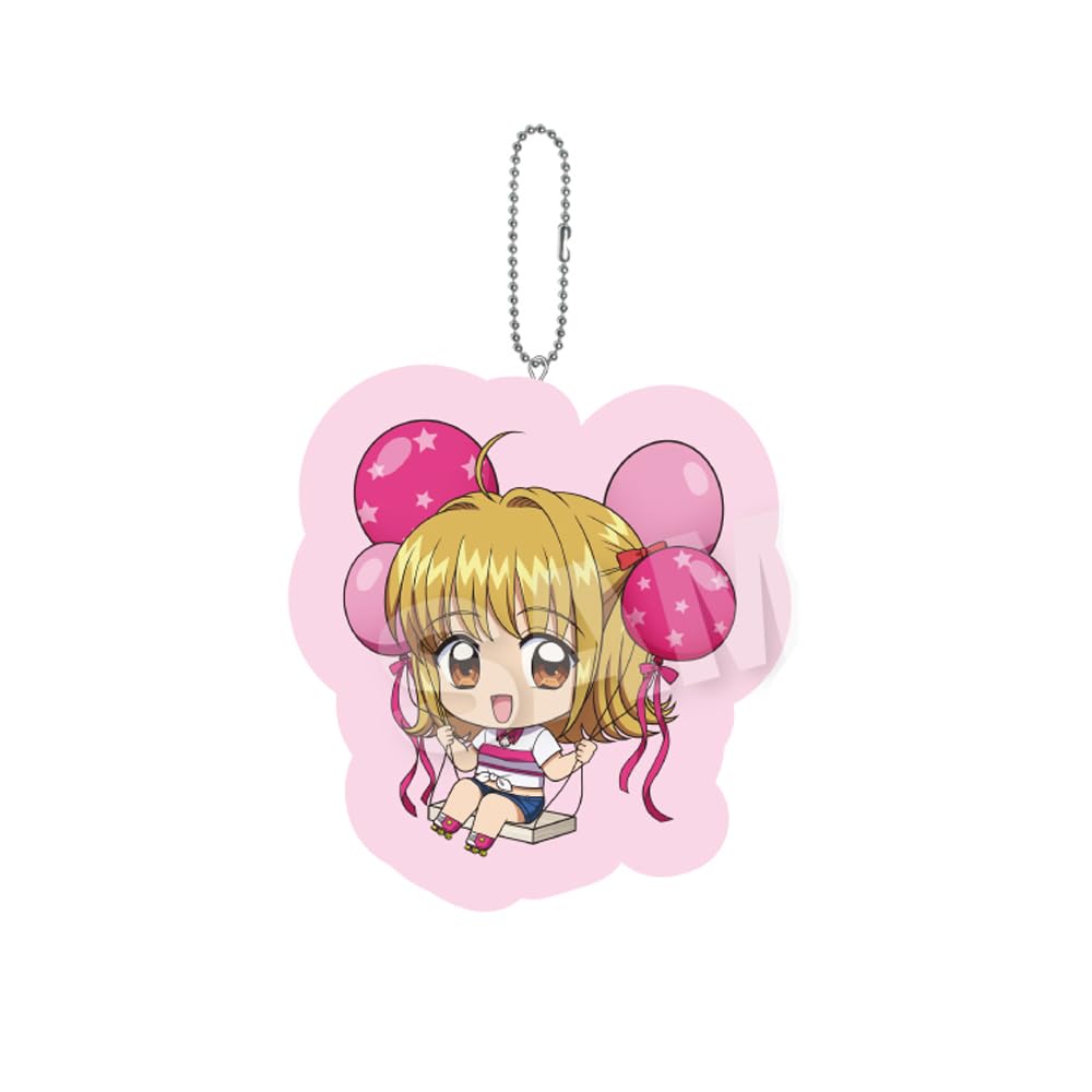 TV Anime Pichi Lucia Barunko Cushion Keychain "Michi Pitch"