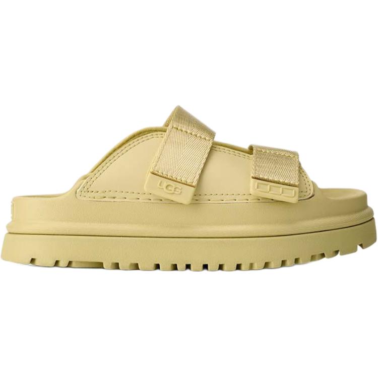 UGG Goldenglow Comfortable Versatile Non-Slip Durable Low-Top Kids Slippers Kids Slippers Light-Gold 1166513K-GLDN