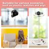 Hat Stand Wig Display Rack Clear Acrylic Table Top Hat Holder Display Round Pedestal Stand for Round Bucket Hats